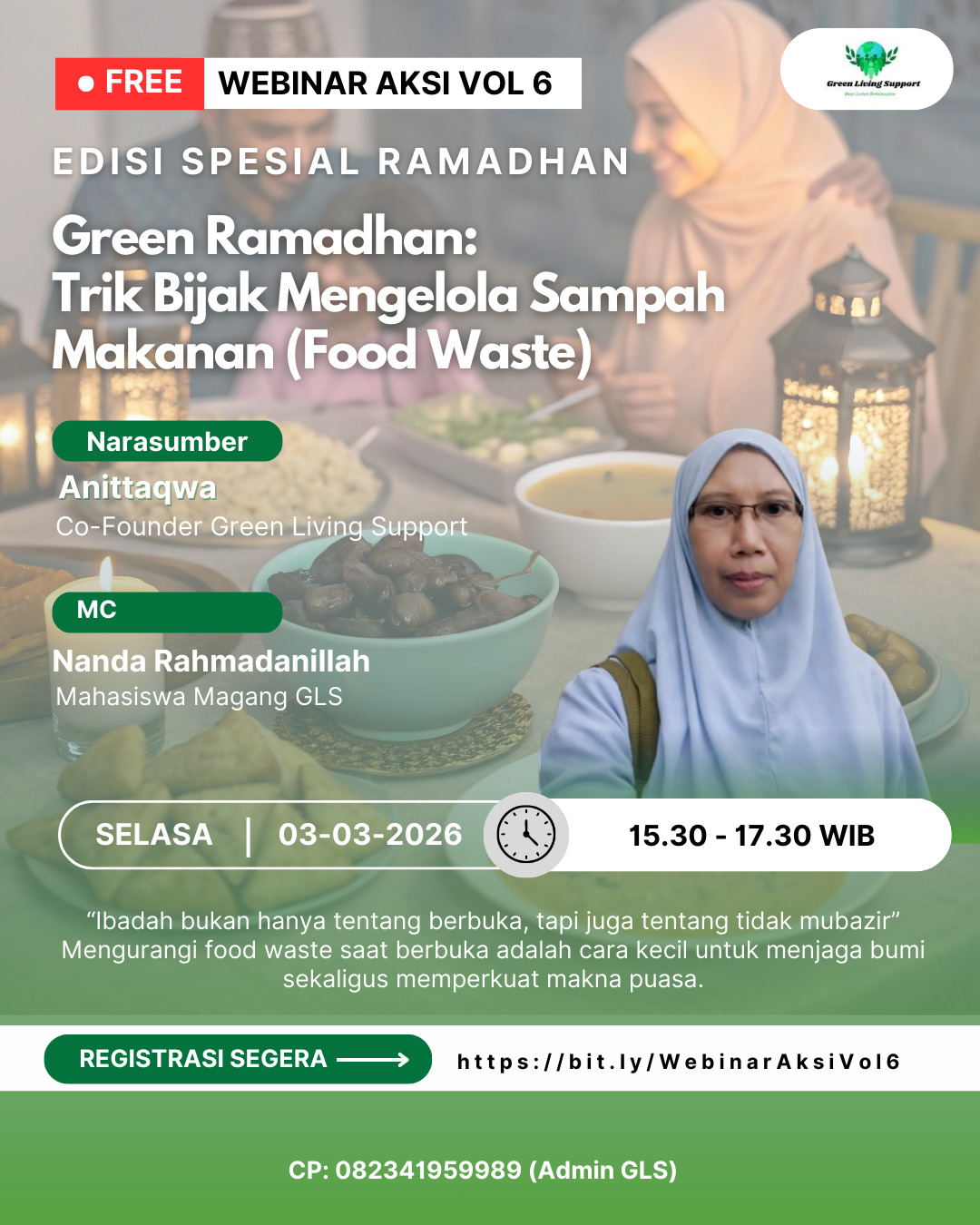 Green Ramadhan: Trik Bijak Mengelola Sampah Makanan (Food Waste)