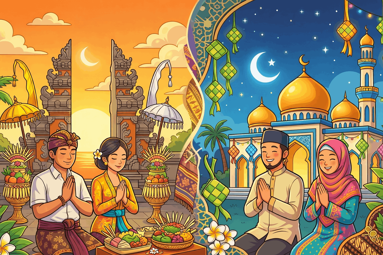 Nyepi dan Idulfitri Berdekatan: Harmoni Toleransi di Tengah Keberagaman Indonesia